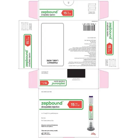 TIRZEPATIDE 15MG/0.5ML PEN ML (ZEPBOUND)