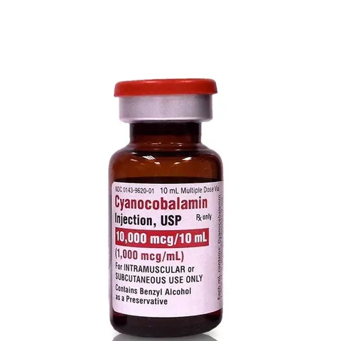 Cyanocobalamin B12 Injection 10ml (1000mcg/ml)
