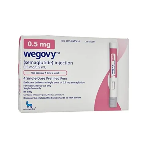 Wegovy® (semaglutide)* 0.5mg