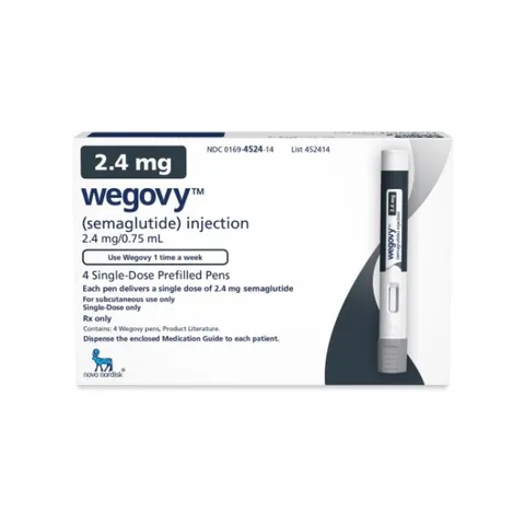 Wegovy® (semaglutide)* 2.4mg