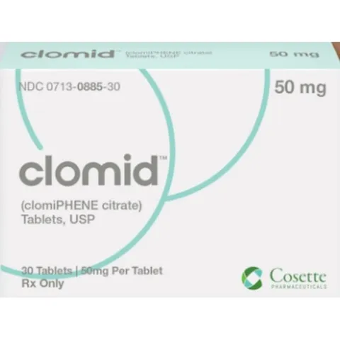 CLOMIPHENE CITRATE 50MG TAB (CLOMID)