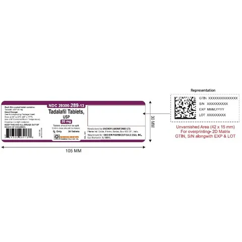 Tadalafil Tablets 20MG