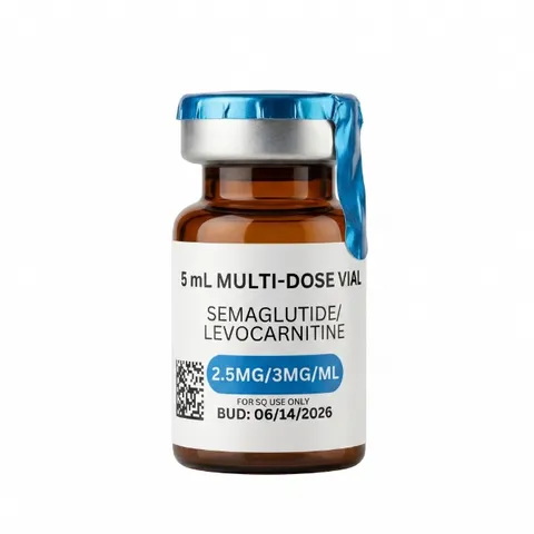 Semaglutide/Levocarnitine 12.5mg (2.5mg/3mg/mL), 5mL, 45-Day BUD