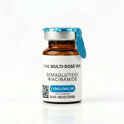Semaglutide/Niacinamide 2.5mg (2.5mg/2mg/mL), 1mL, 45-Day BUD