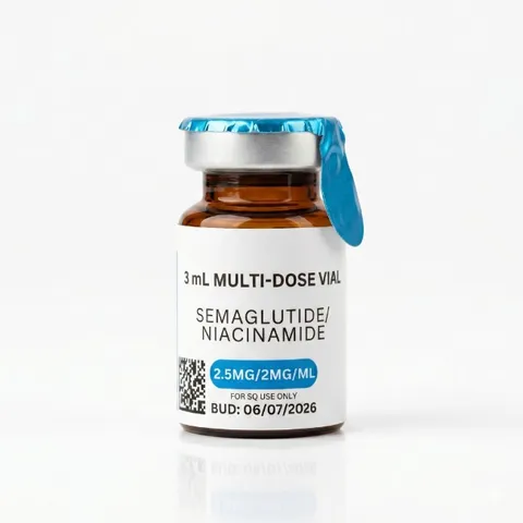 Semaglutide/Niacinamide 7.5mg (2.5mg/2mg/mL), 3mL, 45-Day BUD