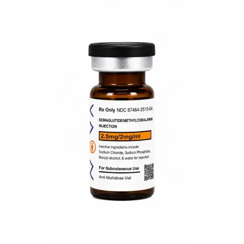 Semaglutide/Methylcobalamin 10mg, 2.5MG/2ML/ML, 4mL vial